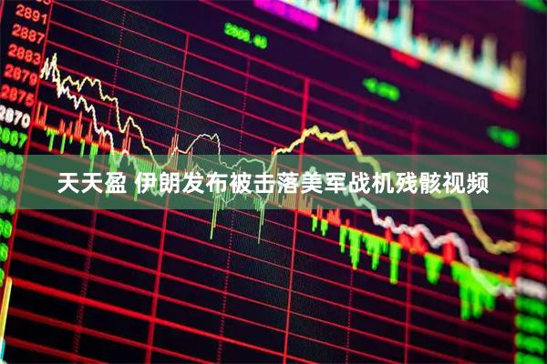 天天盈 伊朗发布被击落美军战机残骸视频